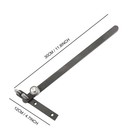 Heavy Duty Manual Steel Bar Bender Bearing Steel U   shape   Right Angle Bend Tool