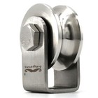 Heyousstainless Steel U-type Groove Sliding Wheel Roller Track Rail Fixed Pulley