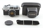 W  Case  near Mint     Canon Canonet Ql19 Giii G3 Silver Rangefinder From Japan
