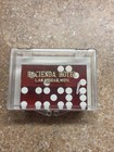 Vintage Hacienda Hotel Casino Las Vegas Nv Red Dice Full Stick Set Case 1960s