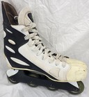 Nike Hr0006 101 00 White Black Vtg Lace-up Hockey Inline Skates Men s Us 14