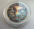 Love Fishing American Silver Eagle 1oz   999  Limited Edition Silver Dollar Coin