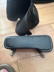 Genuine Vintage Canon T70 Ever-ready Camera Case - Black Leather With Gold Logo 