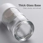 2 Pcs 50ml Glass Empty Roller Bottles With Plastic Roller Ball  Roll On Bottles