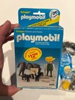 Vintage 1983 Playmobil  2955 Farmer   Horse Set In Box