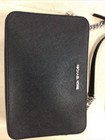 Michael Kors Jet Set Item Large East West Black Silver Crossbody Bag