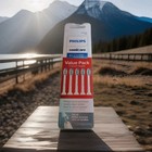 5 Pack C1 Sonicare Simply Clean Replacement Toothbrush Brush Heads Hx6015 03 New