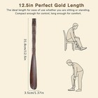 Wooden Shoe Horn 12 52  Shoe Horn Long Handle Travel Shoes Horns Easy Wear 