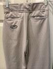 Boy s Rawlings Gray Baseball Pants  Size M