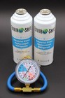 Envirosafe Auto Ac Industrial R134a Replacement Refrigerant  2 Cans   Gauge