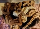     6 Pair Women s Stockings Pantyhose Preowned Crafts Repurpose Random Selection 