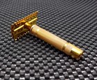 Vintage 1930 s Gillette New Short Comb De Safety Razor Clean 