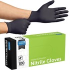 Nitrile Disposable Gloves Puncture Resistant Food Safe Exam Cleaning Utility New