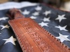 Martindale No 1175 Machete W  Montserrat Leather Sheath 24 Inches Long 