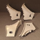 2x Hot Wheels Super Ultimate Garage Fdf25 Grey Floor Ramp Replacement Part Oem