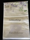 2 Nwt Yves Delorme Etrebleu Euro Shams Cases Lilac Floral White Violet France