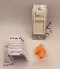 Leviton 6674-p0t Sureslide Universal Led150w cfl 600w Dimmer Switch Light Almond