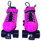 Riedell Dart Quad Roller Derby Skates Pink  Wheels Black Size 11