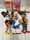 Vintage Peter Puppet Walt Disney Alice In Wonderland Marionette W record