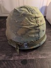 Original Vietnam M1 Helmet Set