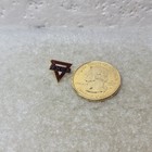 Vintage Ymca Lapel Pin Gold Toned Triangle Single Post Clutch Back