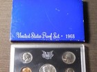 Us Coins 40  Silver Half Dollar 1968-s 5 Coin United States Mint Proof Set