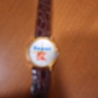 Vintage Women   s Kmart Watch Leather Band   Will Need New Battery 