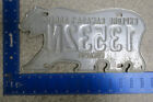 Nunavut License Plate Graphic Bear Tag 2001 01 13532n 13532 Natural Sticker