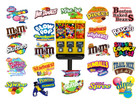 Die Cut Candy Vending Machine  Sticker Decal 3  Choose Inside Or Outside Mount