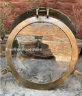 Antique Brass Finish Port Hole 17  Nautical Maritime Boat Ship Window Wall Glass