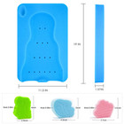 Hallo Baby Bath Sponge Soft Infant Bath Mat Newborn Cushion Odor Free  blue 