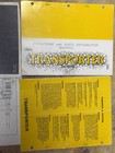Bally Pinball Machine Transporter Original Factory Parts   Operating Manual