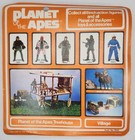 Mega  Planet Of The Apes  Dr Zaius  Action Figure  1974 In Box  Card Is Curved