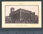Chicago 1890s Auditorium Hotel Theater Photo-lith View Scudder Coffee Trade Card