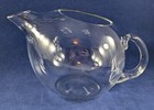 Orrefors Mingus  By Vicke Lindstrand Cocktail  Water Pitcher Swedish Blown Glass