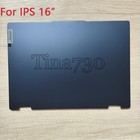 New Ips Lcd Back Cover Rear Lid For Lenovo Ideapad 5 2-in-1 16ahp9 16iru9 Blue