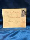 Jeff Donnell  general Hospital  john Derek  ten Commandments  Signed Auto Page