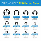 324pcs E-clips Assortment Set 2 0mm-12mm  And External Retaining Rings  Snap Rin