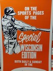 Vintage St Paul Pioneer Press Poster 1977 Follow The Milwaukee Brewers Schedule