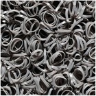 Tough-1 Grey Braiding Bands Horse Mane Tail Grooming Elastics