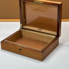 Vintage Alfred Dunhill London Mahogany Cigar Humidor Box England 12 