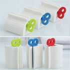 Toothpaste Squeezer Bathroom Tube Easy Stand Dispenser Rolling Holder Seat Lot