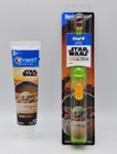 Oral-b Kids Soft Rotating Battery Toothbrush And Crest Toothpaste Mandalorian