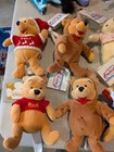 Huge Lot Of 31 Disney Store Bean Bag Plush Winnie The Pooh Tigger Eeyore Piglet
