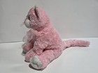 Ty Beanie Buddy Carnation The Cat Blue Eyes   Pink Ribbon 10  Plush Kitten 2004