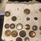 100 Antique To Vintage Mixed Variety Buttons As Is 