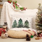  Christmas Pillow Cover 12x20 Inch Christmas Trees 20  X 12   pack Of 1  Green