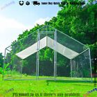 10  10ft Outdoor Pet Dog Run House Kennel Shade Cage Enclosure With Cover Playpen