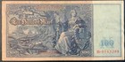 1910 Germany Paper Money - 100 Mark Large Banknote 