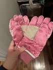Hello Kitty Pink Ski Snow Gloves Girls Small xs Insulated